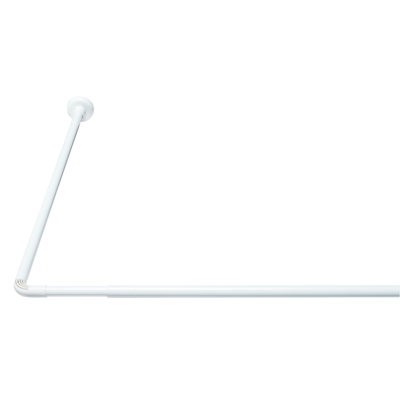 White Shower Curtain Rods You Ll Love In 2020 Wayfair